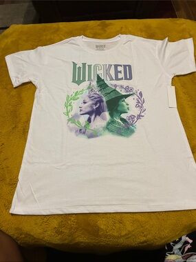 Wicked Graphic Short Sleeve Tee - White